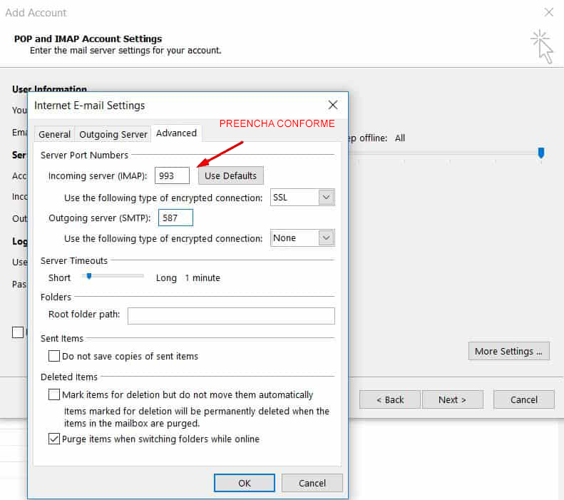 Como Configurar Conta De Email No Outlook Aprenda Configurar 4886
